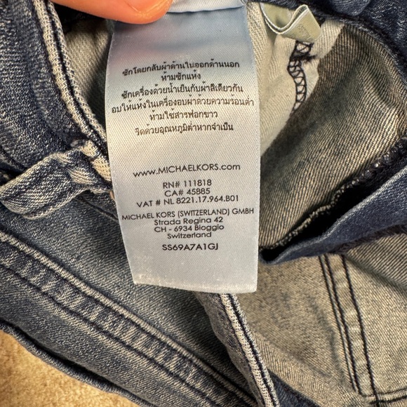 Michael Kors Jean Capris Size 10 - Picture 9 of 9